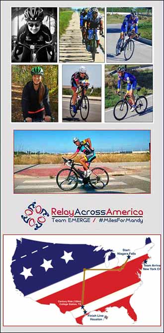 RELAY ACROSS AMERICA.